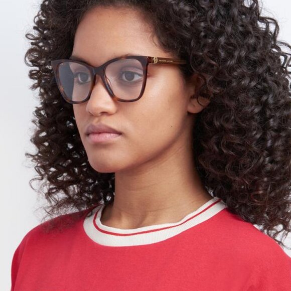 Marc Jacobs MARC 600 0ZX9 00 Cat Eye Eyeglasses 52mm – Blue Azure - Picture 2 of 10